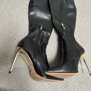 bebe Valeria heeled boots